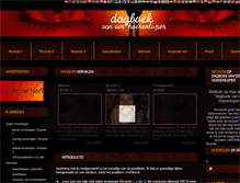Tablet Screenshot of dagboekvaneenhoerenloper.com